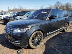Salvage cars for sale at Hillsborough, NJ auction: 2016 Land Rover Range Rover Supercharged