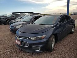 Vehiculos salvage en venta de Copart Phoenix, AZ: 2017 Chevrolet Malibu LS