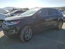 Salvage cars for sale at Las Vegas, NV auction: 2018 Ford Edge Titanium