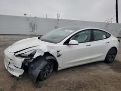 Tesla Model 3 Vehiculos salvage en venta: 2021 Tesla Model 3