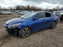 Salvage cars for sale at Chalfont, PA auction: 2019 KIA Forte FE