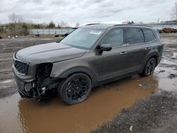 Salvage cars for sale at Columbia Station, OH auction: 2021 KIA Telluride SX