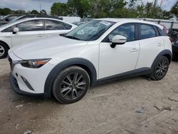 Salvage cars for sale at Riverview, FL auction: 2017 Mazda CX-3 Touring