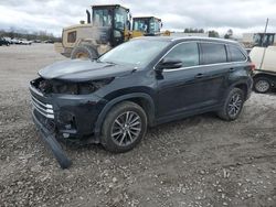 Toyota Highlander salvage cars for sale: 2019 Toyota Highlander SE