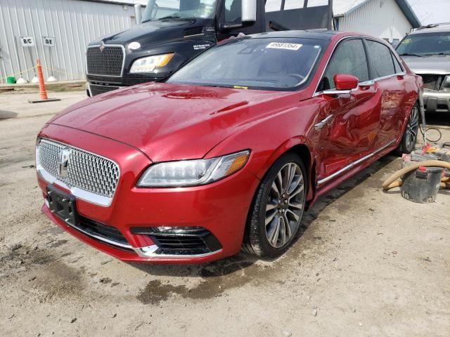 2020 Lincoln Continental Reserve