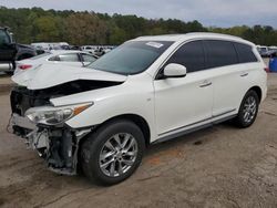 Salvage cars for sale at Florence, MS auction: 2015 Infiniti QX60
