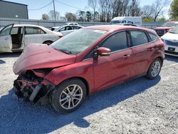 Salvage cars for sale from Copart Gastonia, NC: 2017 Ford Focus SE