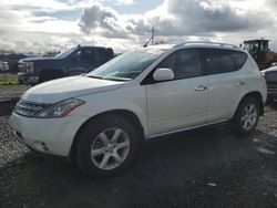 Nissan Murano sl salvage cars for sale: 2007 Nissan Murano SL