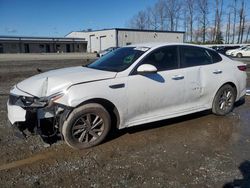 KIA Optima LX salvage cars for sale: 2019 KIA Optima LX