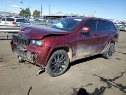 Salvage cars for sale from Copart Denver, CO: 2017 Jeep Grand Cherokee Laredo