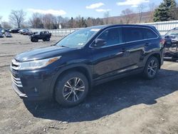 Salvage cars for sale at Grantville, PA auction: 2019 Toyota Highlander LE