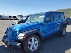 Salvage cars for sale from Copart Colton, CA: 2021 Jeep Wrangler Unlimited Sport