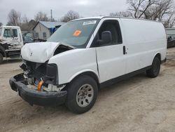 Salvage cars for sale from Copart Wichita, KS: 2013 Chevrolet Express G1500