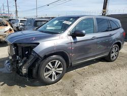 Salvage cars for sale at Los Angeles, CA auction: 2016 Honda Pilot Exln