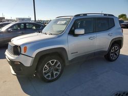 Salvage cars for sale from Copart Grand Prairie, TX: 2018 Jeep Renegade Latitude