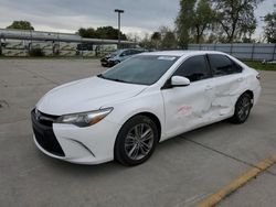 Toyota Camry LE Vehiculos salvage en venta: 2016 Toyota Camry LE