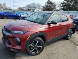 Salvage cars for sale at Moraine, OH auction: 2023 Chevrolet Trailblazer RS