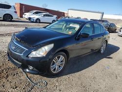 Salvage cars for sale from Copart Hueytown, AL: 2013 Infiniti G37 Base