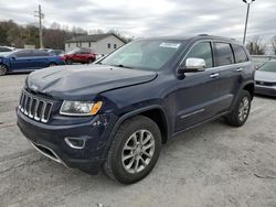 Salvage cars for sale from Copart York Haven, PA: 2016 Jeep Grand Cherokee Limited