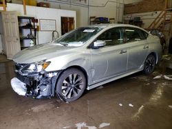 Nissan salvage cars for sale: 2017 Nissan Sentra S