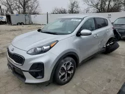 Salvage cars for sale at Bridgeton, MO auction: 2020 KIA Sportage LX