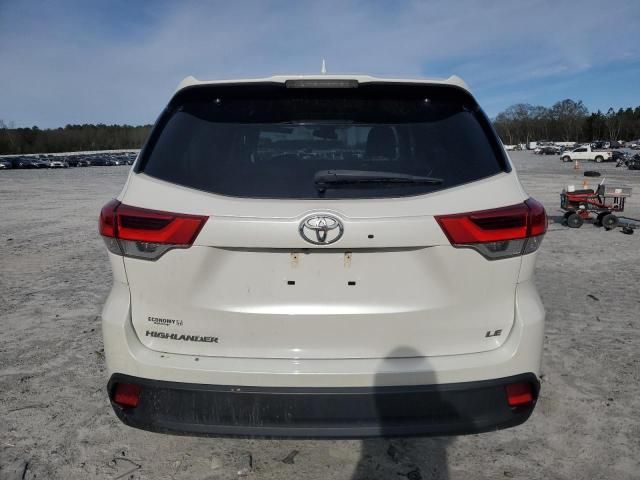 2019 Toyota Highlander LE