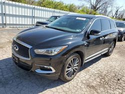 Salvage cars for sale from Copart Bridgeton, MO: 2018 Infiniti QX60