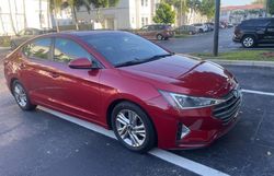 Hyundai Elantra salvage cars for sale: 2020 Hyundai Elantra SEL