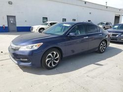 Salvage cars for sale at Farr West, UT auction: 2017 Honda Accord EXL