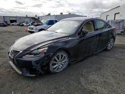 Salvage cars for sale from Copart Vallejo, CA: 2016 Lexus IS 200T