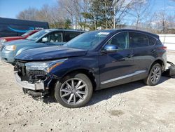Salvage cars for sale at North Billerica, MA auction: 2020 Acura RDX Technology