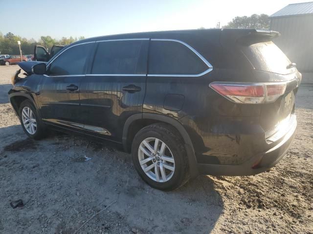 2016 Toyota Highlander LE