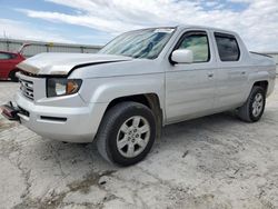 Salvage cars for sale from Copart Walton, KY: 2007 Honda Ridgeline RTS