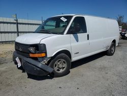 Salvage cars for sale from Copart Lumberton, NC: 2004 Chevrolet Express G2500