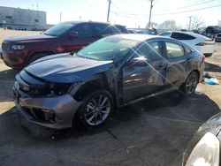 Honda salvage cars for sale: 2019 Honda Civic EX