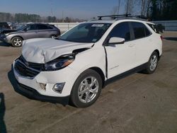 Salvage cars for sale at Dunn, NC auction: 2021 Chevrolet Equinox LT