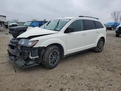 Salvage cars for sale at Kansas City, KS auction: 2018 Dodge Journey SE