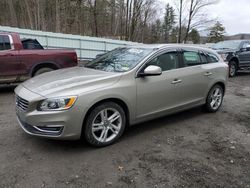 Salvage cars for sale at Center Rutland, VT auction: 2015 Volvo V60 Premier