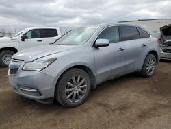 Salvage cars for sale from Copart Rocky View County, AB: 2016 Acura MDX Technology
