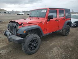 Jeep salvage cars for sale: 2018 Jeep Wrangler Unlimited Sport