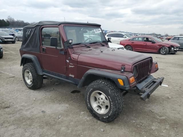 2001 Jeep Wrangler / TJ Sport