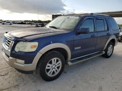 Salvage cars for sale from Copart West Palm Beach, FL: 2007 Ford Explorer Eddie Bauer