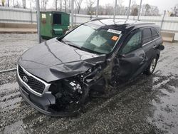 Salvage cars for sale at Spartanburg, SC auction: 2016 KIA Sorento LX