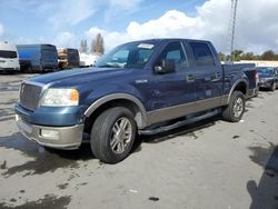 Salvage cars for sale at Hayward, CA auction: 2005 Ford F150 Supercrew