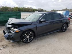 Salvage cars for sale from Copart Apopka, FL: 2024 Honda Civic Touring