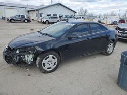 Salvage cars for sale from Copart Pekin, IL: 2008 Pontiac G6 Value Leader