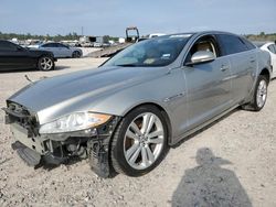 Salvage cars for sale at Houston, TX auction: 2011 Jaguar XJL