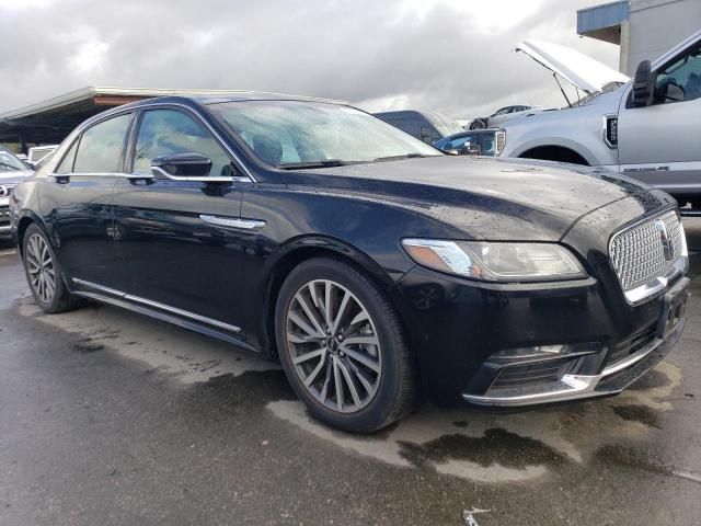 2017 Lincoln Continental Select