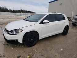 Salvage cars for sale at Franklin, WI auction: 2015 Volkswagen Golf TDI