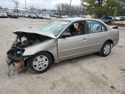 Salvage cars for sale from Copart Lexington, KY: 2003 Honda Civic LX